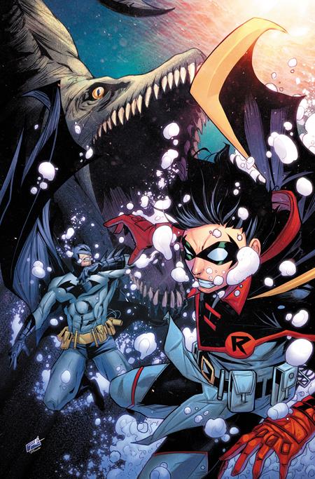 BATMAN AND ROBIN #13 CVR C TRAVIS MERCER CARD STOCK VAR - Release Date: 9/11/24