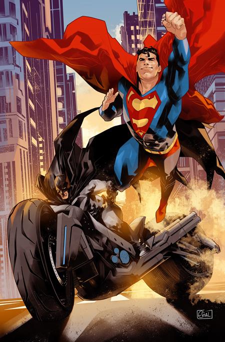 BATMAN SUPERMAN WORLDS FINEST #31 CVR C EDWIN GALMON CARD STOCK VAR - Release Date: 9/18/24