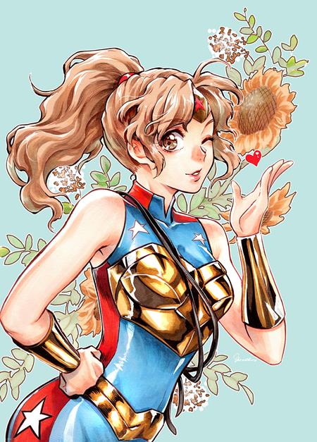 TRINITY SPECIAL WORLDS FINEST #1 (ONE SHOT) CVR E INC 1:50 SAOWEE CARD STOCK VAR - Release Date: 9/4/24