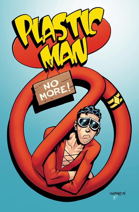 PLASTIC MAN NO MORE #1 (OF 4) CVR C CHRIS SAMNEE VAR (MR) - Release Date: 9/4/24