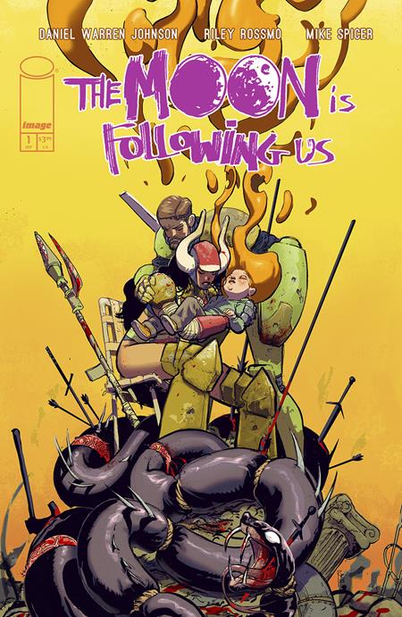 THE MOON IS FOLLOWING US #1 (OF 10) CVR A RILEY ROSSMO & MIKE SPICER - Release Date: 9/18/24