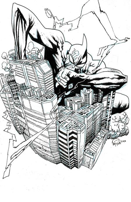 ULTRAMEGA BY JAMES HARREN #5 (OF 8) CVR D INC 1:25 JAMES HARREN B&W VAR (MR) - Release Date: 9/18/24