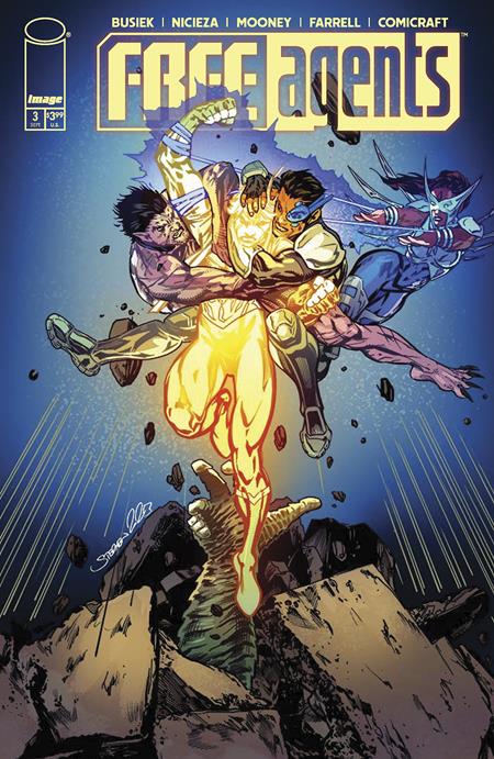 FREE AGENTS #3 CVR A STEPHEN MOONEY - Release Date: 9/4/24
