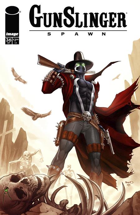 GUNSLINGER SPAWN #36 CVR A PUL RENAUD - Release Date: 10/2/24