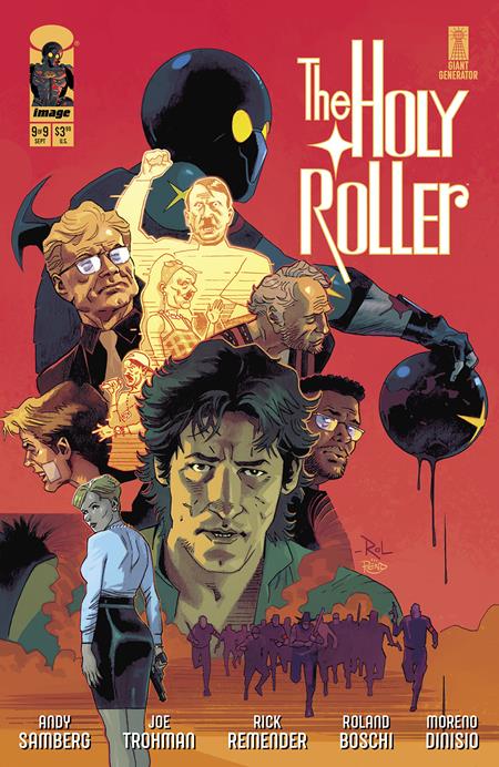 HOLY ROLLER #9 (OF 9) CVR A ROLAND BOSCHI & MORENO DINISIO - Release Date: 10/2/24
