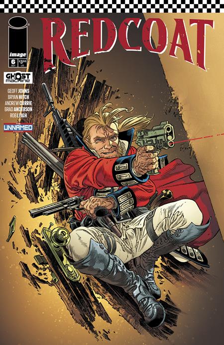 REDCOAT #6 CVR C GABRIEL RODRIGUEZ & BRAD ANDERSON - Release Date: 9/18/24