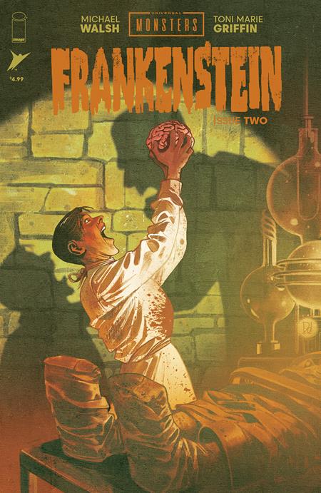 UNIVERSAL MONSTERS FRANKENSTEIN #2 (OF 4) CVR B MIKE DEL MUNDO VAR - Release Date: 9/25/24