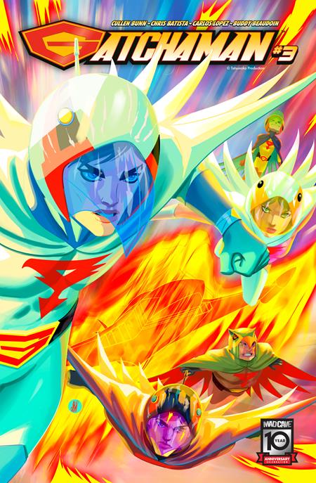 GATCHAMAN #3 CVR A INAKI MIRANDA - Release Date: 9/11/24