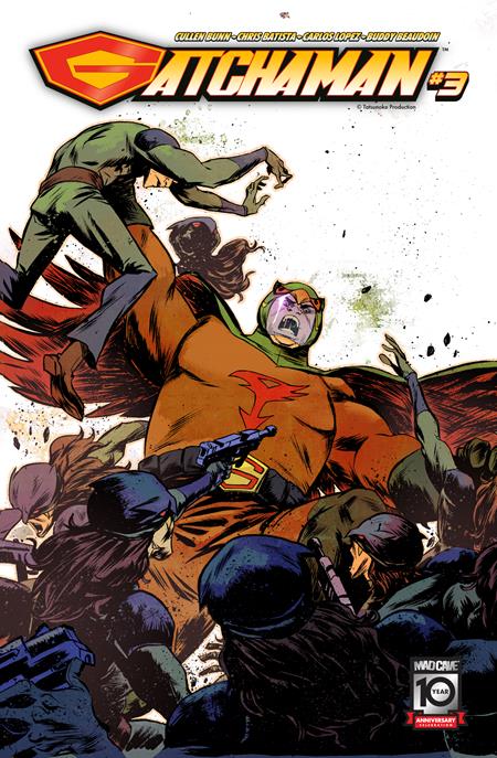 GATCHAMAN #3 CVR B SANFORD GREENE CONNECTING VAR - Release Date: 9/11/24