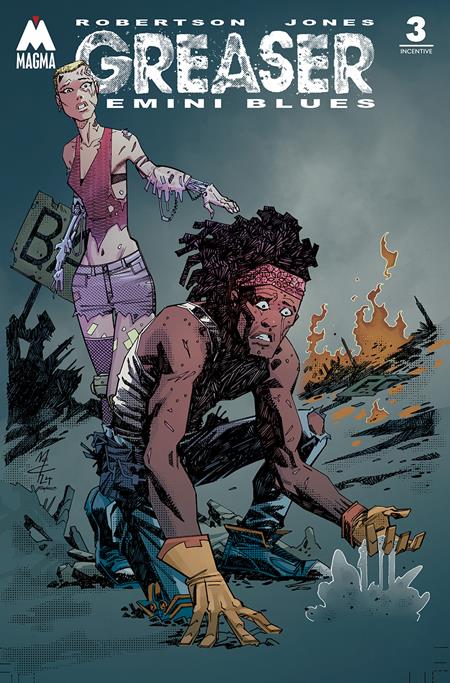 GREASER GEMINI BLUES #3 CVR C INC 1:5 JOHN MCCREA CARDSTOCK VAR (MR) - Release Date: 9/18/24