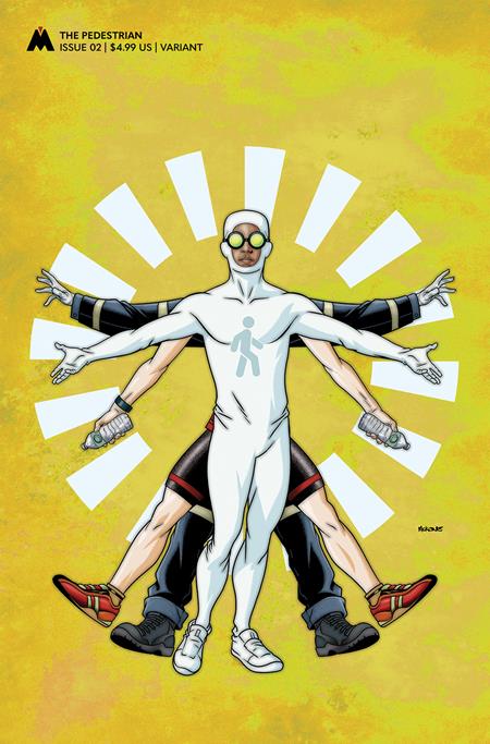 PEDESTRIAN #2 CVR B MIKE MCKONE CARDSTOCK VAR (MR) - Release Date: 9/11/24