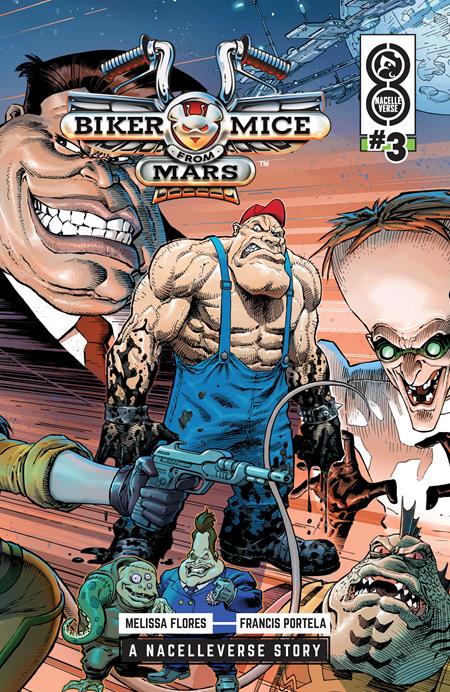 BIKER MICE FROM MARS #3 (OF 3) CVR A DUSTIN WEAVER - Release Date: 9/18/24