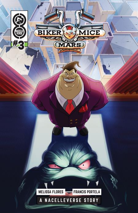 BIKER MICE FROM MARS #3 (OF 3) CVR C PATRICK SPAZIANTE VAR - Release Date: 9/18/24