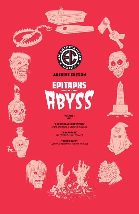 EC EPITAPHS FROM THE ABYSS #3 (OF 5) CVR E INC 1:50 RIAN HUGHES ARCHIVE EDITION VAR(MR) - Release Date: 9/18/24