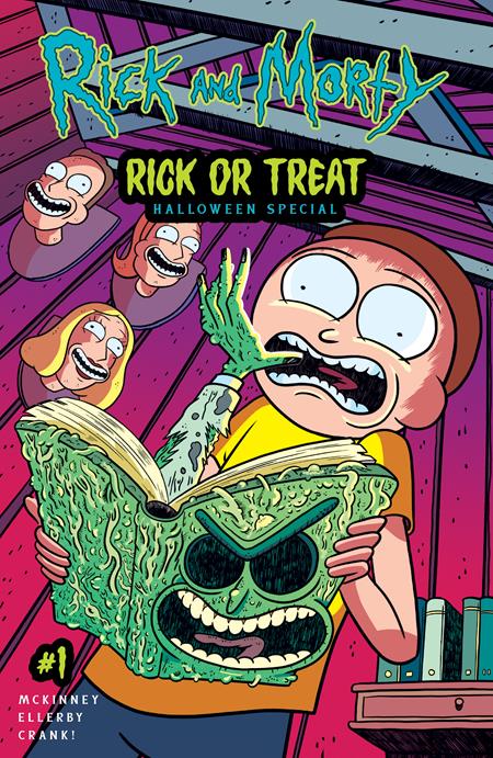 RICK AND MORTY HORRICKFIC HALLOWEEN SPECIAL #1 (ONE SHOT) CVR A MARC ELLERBY (MR) - Release Date: 9/25/24