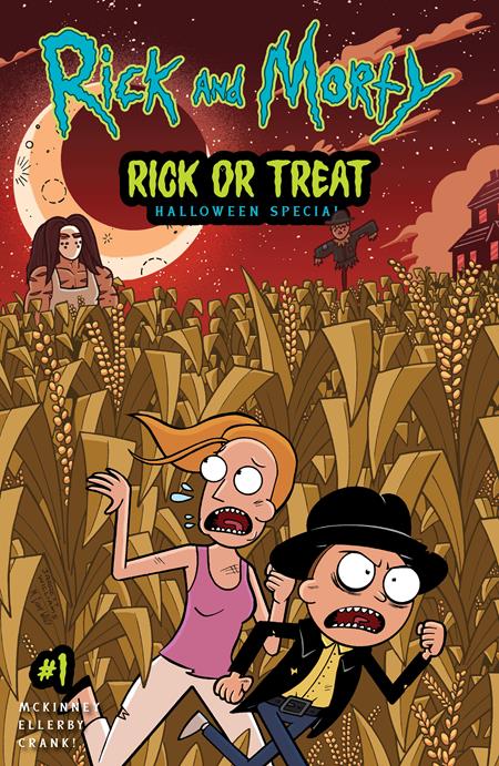 RICK AND MORTY HORRICKFIC HALLOWEEN SPECIAL #1 (ONE SHOT) CVR B JARRETT WILLIAMS VAR (MR) - Release Date: 9/25/24