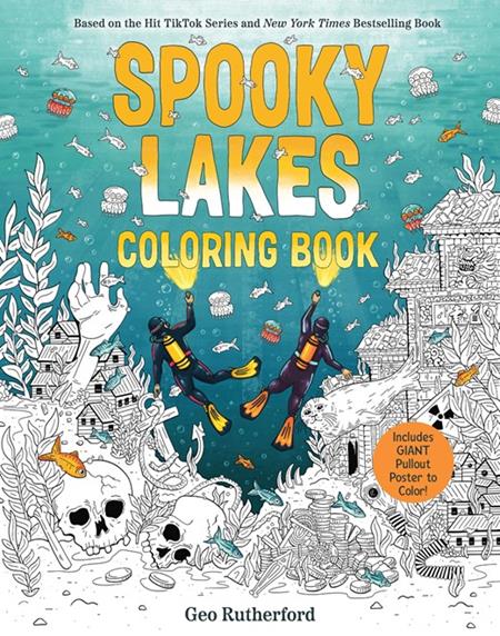 SPOOKY LAKES COLORING BOOK SC - 9/17/25 - Release Date: 9/17/25