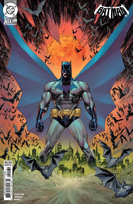 BATMAN #1 CVR C MARC SILVESTRI CARD STOCK VAR - 9/3/25 - Release Date: 9/3/25