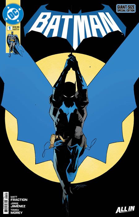BATMAN #1 GIANT SIZED SPECIAL EDITION CVR B JORGE JIMENEZ FOIL VAR - 9/3/25 - Release Date: 9/3/25