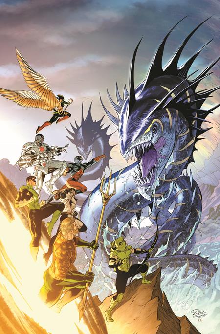 JUSTICE LEAGUE VS GODZILLA VS KONG 2 #4 (OF 7) CVR A CHRISTIAN DUCE - 9/3/25 - Release Date: 9/3/25