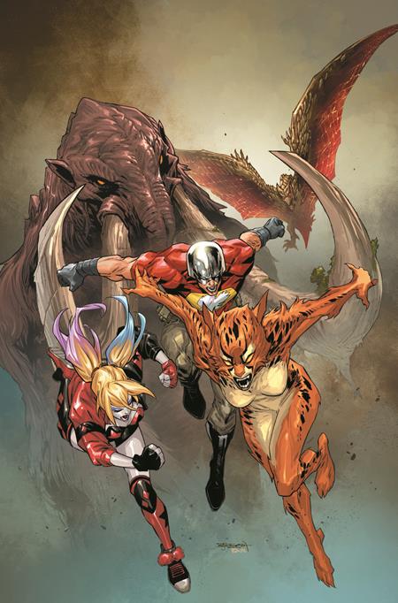 JUSTICE LEAGUE VS GODZILLA VS KONG 2 #4 (OF 7) CVR B SEPHEN SEGOVIA CARD STOCK VAR - 9/3/25 - Release Date: 9/3/25