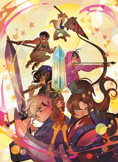 C.O.R.T. CHILDREN OF THE ROUND TABLE #1 (OF 6) CVR C NICOLETTA BALDARI CARD STOCK VAR - 9/10/25 - Release Date: 9/10/25