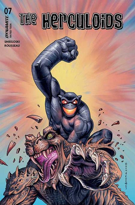 HERCULOIDS #7 CVR B JOSEPH MICHAEL LINSNER VAR - 8/27/25 - Release Date: 8/27/25