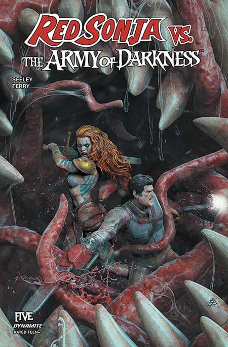 RED SONJA VS ARMY OF DARKNESS #5 CVR A BJORN BARENDS - 8/27/25 - Release Date: 8/27/25