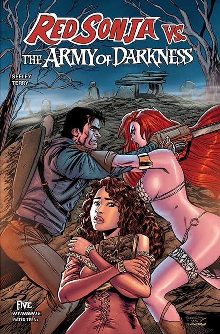 RED SONJA VS ARMY OF DARKNESS #5 CVR B TIM SEELEY VAR - 8/27/25 - Release Date: 8/27/25