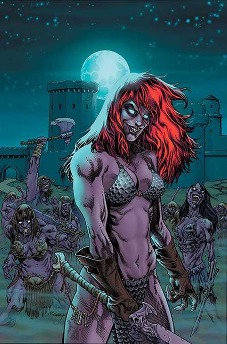 RED SONJA VS ARMY OF DARKNESS #5 CVR E TOM RANEY METAL PREMIUM VIRGIN VAR - 9/10/25 - Release Date: 9/10/25