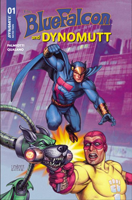 BLUE FALCON & DYNOMUTT #1 CVR C JOSEPH MICHAEL LINSNER VAR - 9/10/25 - Release Date: 9/10/25