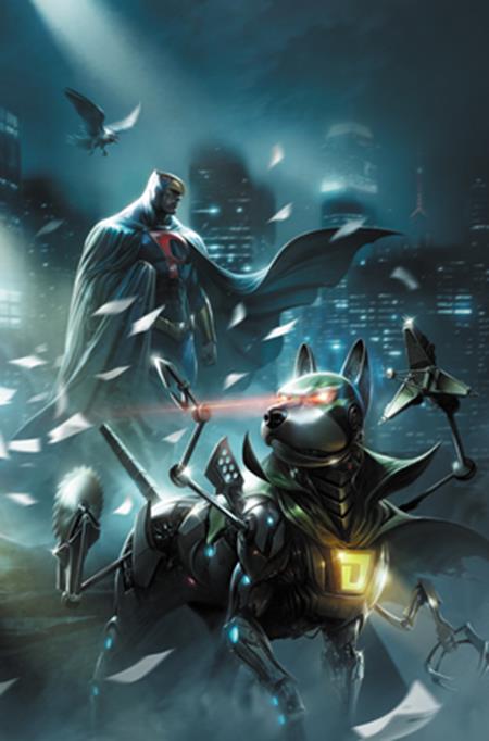 BLUE FALCON & DYNOMUTT #1 CVR H FRANCESO MATTINA FOIL VIRGIN VAR - 9/10/25 - Release Date: 9/10/25