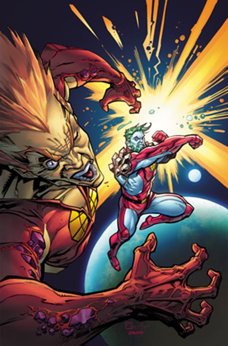 CAPTAIN PLANET #6 CVR E CHAD HARDIN METAL VIRGIN VAR - 10/29/25 - Release Date: 10/29/25