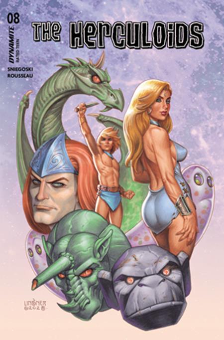 HERCULOIDS #8 CVR B MICHAEL JOSEPH LINSNER VAR - 9/17/25 - Release Date: 9/17/25