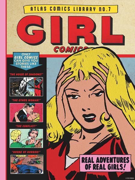 ATLAS COMICS LIBRARY HC NO 07 GIRL COMICS (MR) - 11/19/25 - Release Date: 11/19/25