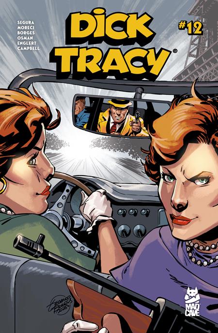 DICK TRACY #12 CVR A GERALDO BORGES - 9/17/25 - Release Date: 9/17/25