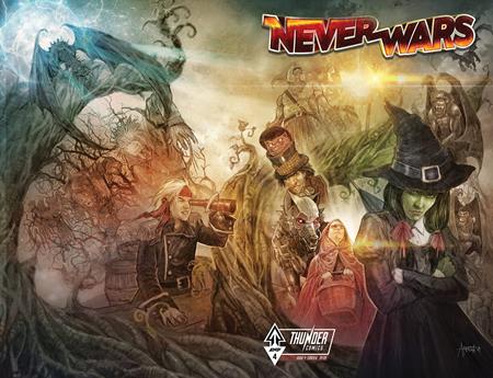 NEVERWARS #4 (OF 8) CVR A ERWIN J ARROZA WRAPAROUND - 9/17/25 - Release Date: 9/17/25
