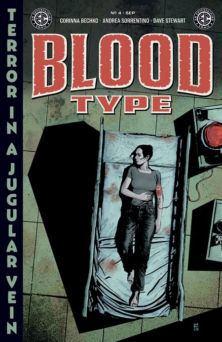 EC BLOOD TYPE #4 (OF 4) CVR B ANDREA SORRENTINO VAR - 9/10/25 - Release Date: 9/10/25