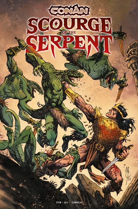 CONAN THE BARBARIAN SCOURGE OF THE SERPENT #1 (OF 4) CVR B JOHN MCCREA VAR (MR) - 9/24/25 - Release Date: 9/24/25