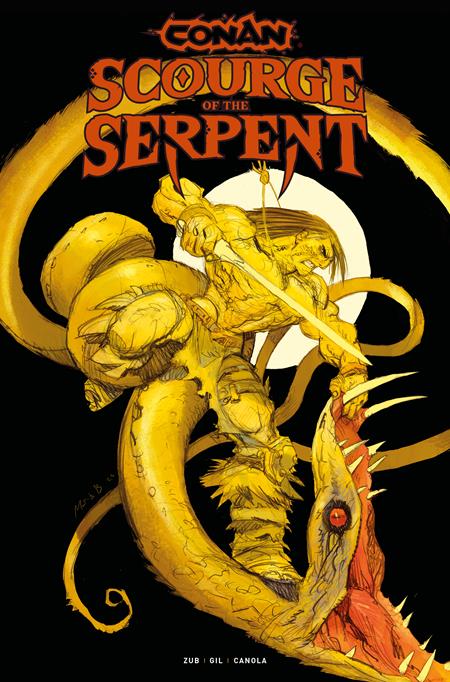CONAN THE BARBARIAN SCOURGE OF THE SERPENT #1 (OF 4) CVR D MATIAS BERGARA VAR (MR) - 9/24/25 - Release Date: 9/24/25