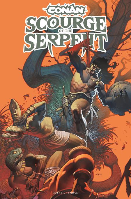 CONAN THE BARBARIAN SCOURGE OF THE SERPENT #1 (OF 4) CVR E CHRIS STEVENS VAR (MR) - 9/24/25 - Release Date: 9/24/25