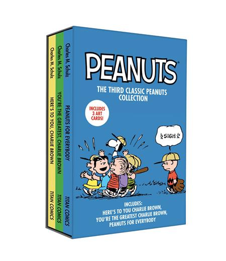 PEANUTS THE THIRD CLASSIC PEANUTS COLLECTION TP SLIPCASE SET - 10/22/25 - Release Date: 10/22/25