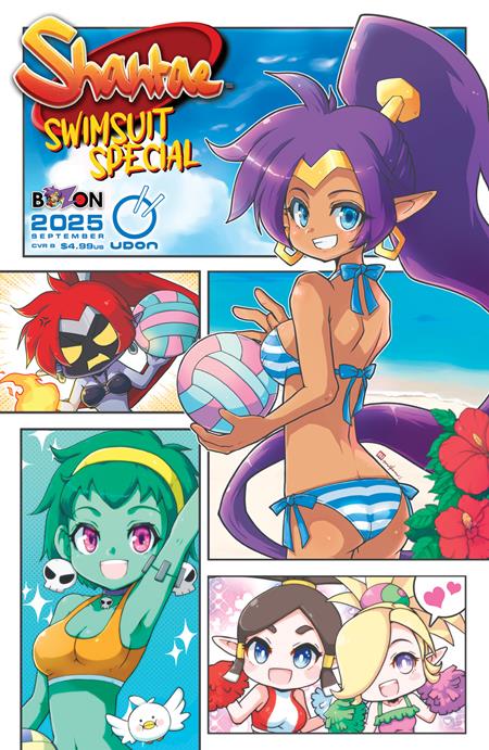 2025 SHANTAE SWIMSUIT SPECIAL #1 (ONE SHOT) CVR B MIKAN VAR Previously FOC'd on 7/28 - 9/3/25 - Release Date: 9/3/25