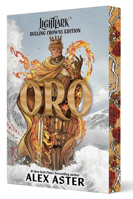 ORO DUELING CROWNS EDITION NOVEL A LIGHTLARK SAGA DELUXE COMPANION BOOK ISBN: 978141979408751499 - FOC DATE: 8/9/26 - Release Date: 9/16/26