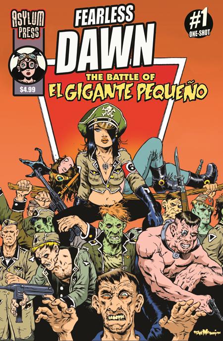 FEARLESS DAWN THE BATTLE OF EL GIGANTE PEQUENO (ONE-SHOT) CVR B STEVE MANNION HELGAS CREW VAR ISBN: 85005174307000121 - FOC DATE: 8/9/26 - Release Date: 9/16/26