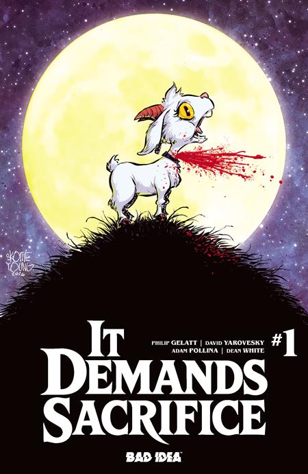 IT DEMANDS SACRIFICE #1 (OF 4) CVR D SKOTTIE YOUNG FOIL VAR ISBN: 85001727754001041 - FOC DATE: 9/13/26 - Release Date: 10/7/26