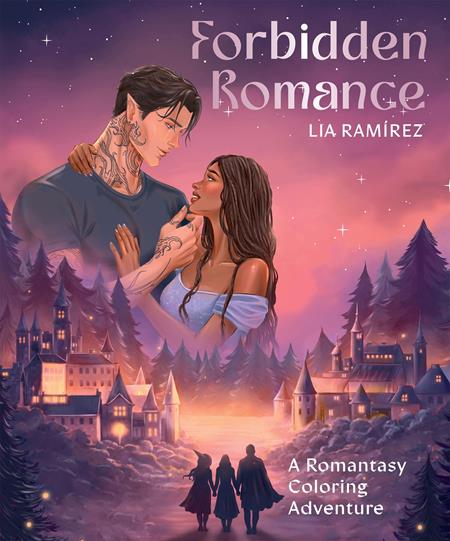 FORBIDDEN ROMANCE TP A ROMANTASY COLORING ADVENTURE ISBN: 978183783718251299 - FOC DATE: 8/30/26 - Release Date: 9/30/26