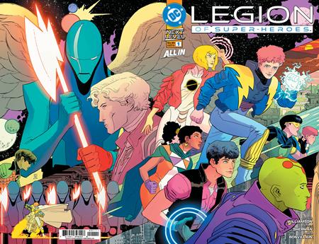 LEGION OF SUPER-HEROES #1 CVR A HAYDEN SHERMAN WRAPAROUND ISBN: 76194139822800111 - FOC DATE: 8/9/26 - Release Date: 9/2/26