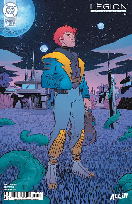 LEGION OF SUPER-HEROES #1 CVR E HAYDEN SHERMAN CARD STOCK VAR ISBN: 76194139822800151 - FOC DATE: 8/9/26 - Release Date: 9/2/26