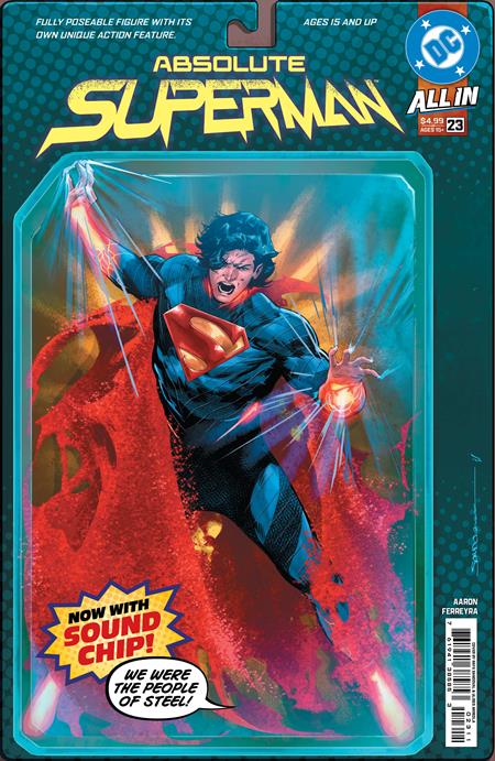 ABSOLUTE SUPERMAN #23 CVR A RAFA SANDOVAL ISBN: 76194138585302311 - FOC DATE: 8/9/26 - Release Date: 9/2/26